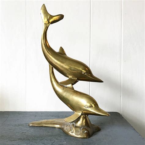 Dolphin Metal Figurines 